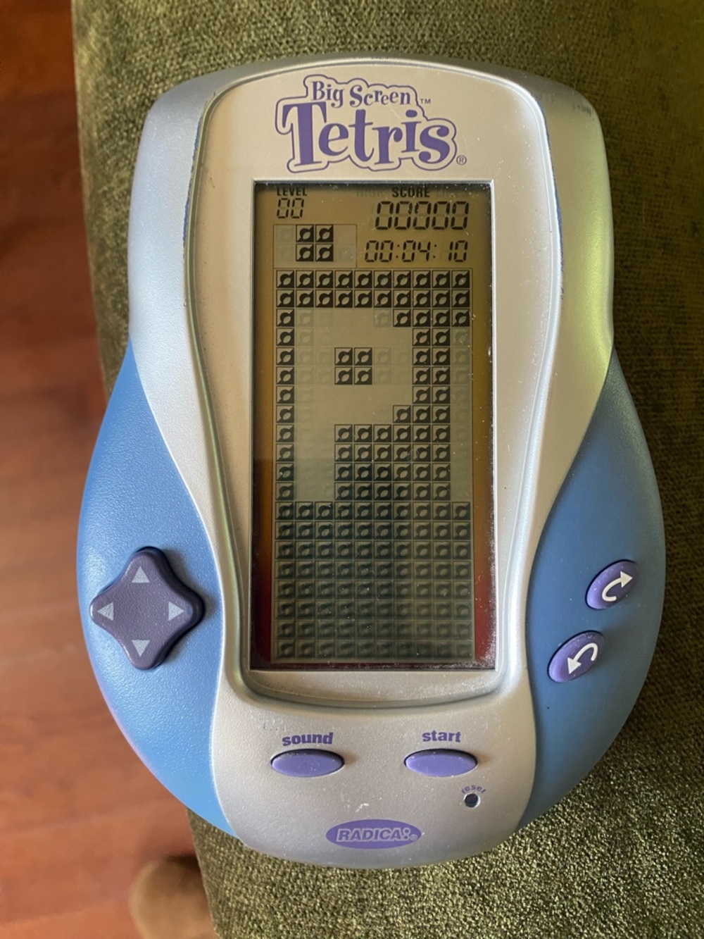 Radica Games Big Screen Tetrus 2002 - works great